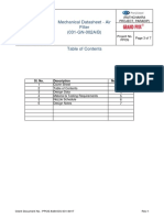 Mechanical Data Sheet - Air Filter (031-GN-002AB)