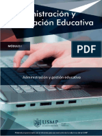 MI - Lectura O 1. Administración y Gestión Educativa