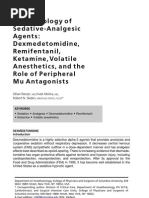 Download Pharmacology of Sedative Analgesic Agents Dexmedetomidine by jcaeg SN38599339 doc pdf