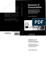 Elements of Pronunciation PDF