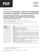 Download The Effects of Pre Anesthetic Single-dose Dexmedetomidine on ion Hemodynamic And Cardiovascular Parameters by jcaeg SN38599413 doc pdf
