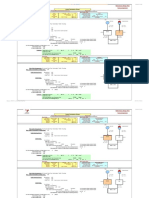 Cable calculation sheet for new extension portion panel LVB-1