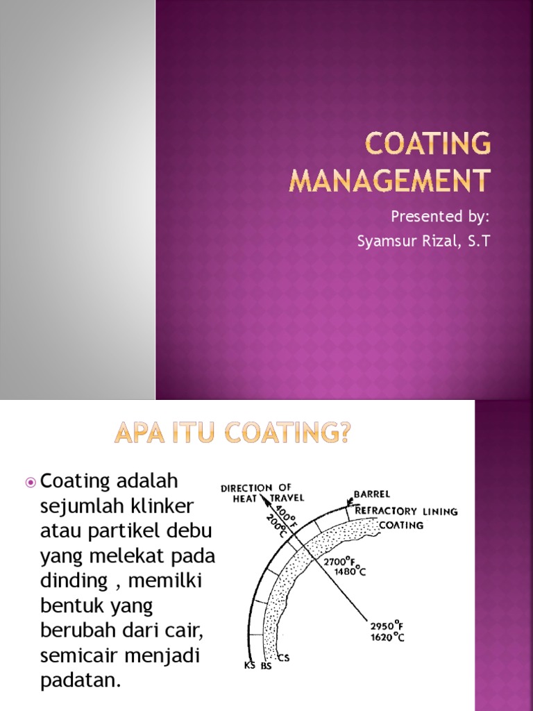 Coating Dan Ring Formation Di Dalam Kiln | PDF