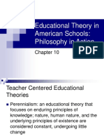 Educational Theory in American Schools: Philosophy in Action