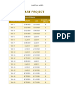 Gantt Chart Template