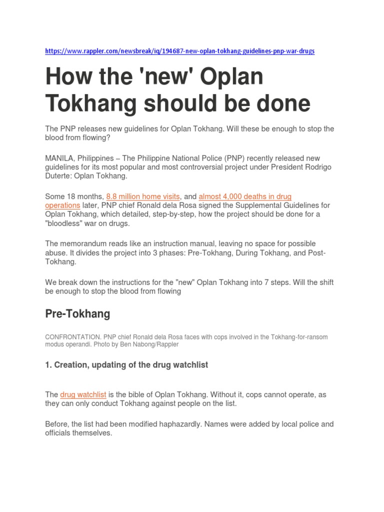thesis about oplan tokhang pdf