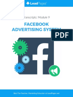 Facebook Advertising System LeadPages Transcripts 09