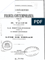 Los Orígenes de La Francia Contemporánea. El Gobierno Revolucionario - Hippolyte Taine