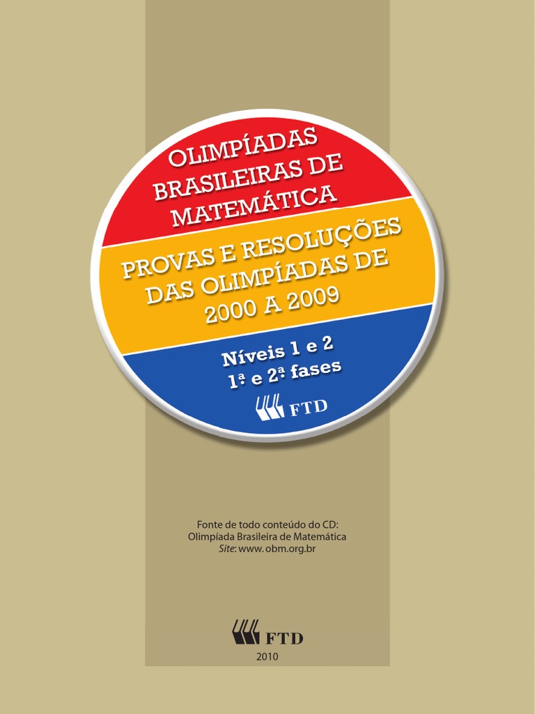 Olimpiada Brasileira de Matematica PDF, PDF, Triângulo