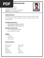 Curriculum Vitae: Ankit Verma