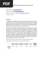 Sintese Dos Conhecimentos Necessarios Para Atuacao Na Area Da Soldagem