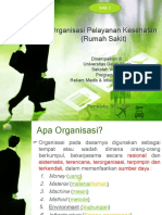 Organisasi Pelayanan Kesehatan