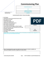 Commissioning Plan Template