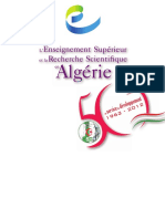 L'Enseignement Supérieur Et La Recherche Scientifique en Algérie
