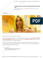 'Favor Analisar Os Gráficos' - Anitta Pediu e G1 Mostra Evolução Dela Desde o Início No Funk Carioca Até 'Medicina' - Música - G1 PDF