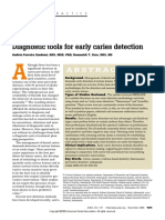 Diagnostic Tools For Early Caries Detection: Clinical