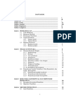 7. Daftar Isi, Tabel, Gambar, Singkatan, Lampiran