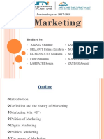 Marketing: Academic Year: 2017-2018