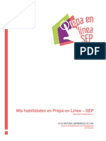 Planeación en Entornos Virtuales Del Modelo de Prepa en Línea SEP