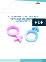 Kit de Sexualidad y Prevención Del Embarazo Adolescente