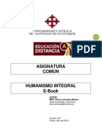 E-Book Humanismo Integral 2014