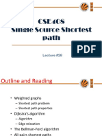 A1836092358 21826 15 2018 Lecture 28 (Single Source Shortest Path)