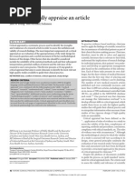 Download How to Critically Appraise an Article by dronnos SN38602413 doc pdf