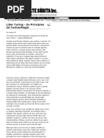 Asuka 03 - Liber Turing - Os Princípios Da TechnoMagia