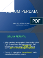 Materi Hukum Perdata