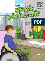 MPT Quadrinhos sobre PCD Legal e inclusão