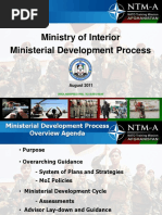 Advisor Course MOI Ministerial Development - ACG-PD Brief Version Aug 15 2011