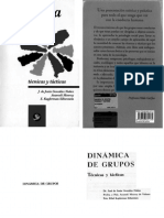 Dinamica de Grupos Tecnicas y Tacticas PDF