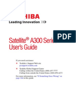 Toshiba Satellite A300 User Guide