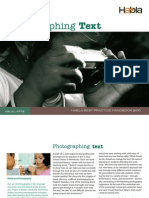 Habla Handbook: Photographing Text