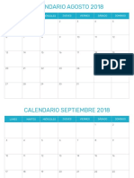 Calendario 2018-2