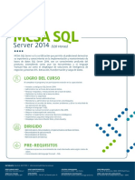 Mcsa SQL 2014 Cibertec