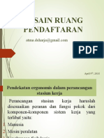 Desain Ruangan Pendaftaran PDF