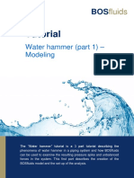 Tutorial: Water Hammer (Part 1) - Modeling