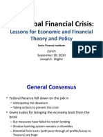 The Global Financial Crisis:: Lessons For Economic and Financial Theory and Policy