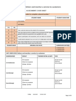 BSBCUS301 Assessment V4. 0217 E