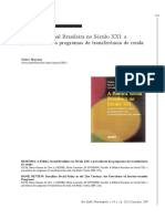 A Política Social Brasileira No Século XXI PDF