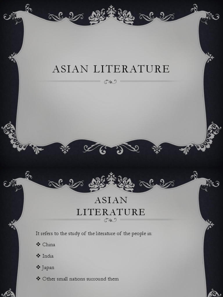 Asian Literature