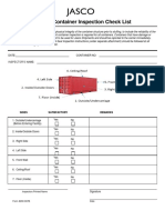 7-Point Container Inspection Checklist
