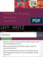 Customer Buying Behavior: Retailing Management 8E © The Mcgraw-Hill Companies, All Rights Reserved