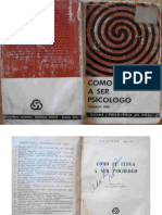 Como Se Llega A Ser Psicologo COMPLETO 70p Theodor Reik PDF