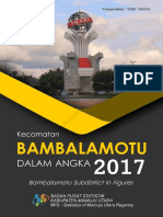 Kecamatan Bambalamotu Dalam Angka 2017