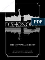 Arkane Studios - Dishonored - The Dunwall Archives - 2014