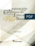 Evaluación de Las Competencias en Educacion Basica - Sergio Tobon