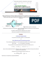 Heat Transfer Problem Solution BSL - Heat Transfer From A Radial Circular Fin PDF