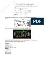 Skema Rangkaian Dan PCB Layout Mikrofon